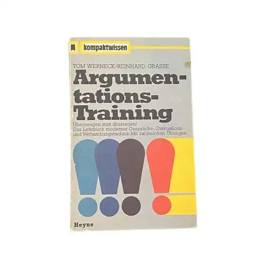 2974 Tom Werneck ARGUMENTATIONSTRAINING +Ilus Heyne Verlag