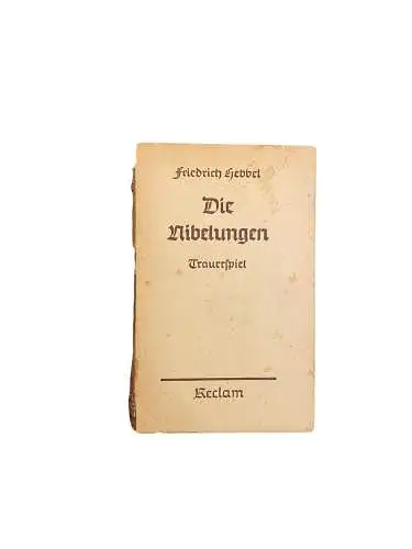 2849 Friedrich Hebbel DIE NIBELUNGEN Trauerspiel Reclam