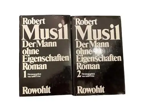 2017 Robert Musil DER MANN OHNE EIGENSCHAFTEN: BAND 1: ERSTES UND ZWEITES BUCH