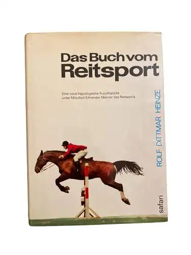 1913 Heinze DAS BUCH VOM REITSPORT Eine neue hippologische Enzyklopädie