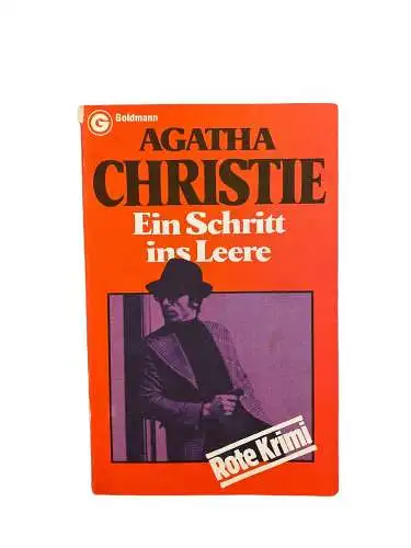 1910 Agatha Christie EIN SCHRITT INS LEERE Why didn't they ask Evans?