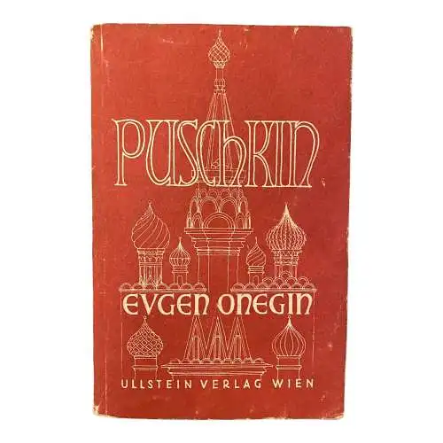 1804 Aleksandr Sergeevi? Pu?kin EUGEN PUSCHKIN ONEGIN UND ANDERE VERSERZÄHLUNGE