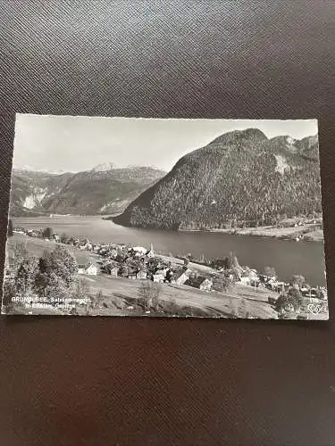 Grundlsee, Salzkammergut, mit Totem Gebirge 400709 DN A