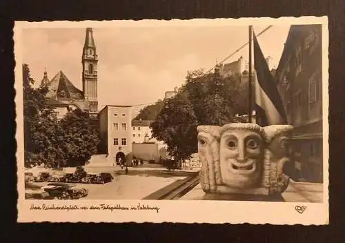 Salzburg Max Reinhardtplatz Vor Dem Festspielhaus 600668A gr K