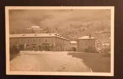 Salzburg Mozartplatz Im Winter 600396A gr K