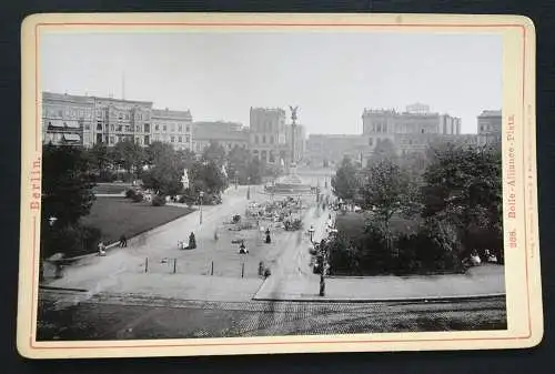 Foto Berlin Belle-Alliance-Platz Denkmal Deutschland ca.10,7x16,6cm 400927 TH