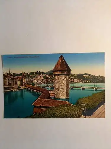 Kapellbrücke und Wasserturm 85180 GR