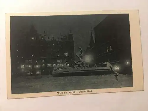 Wien bei Nacht - Neuer Markt 30097 RU