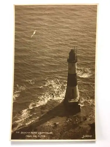 Beachy Head Lighthouse from Cliffs - Leuchtturm - East Sussex - England 40238 TH