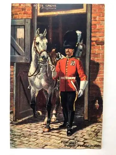 The Royal Scots Greys - Könglich-schottische Grauschimmel - Dragoner 40179 TH