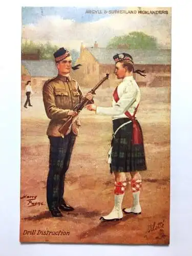 Argyll & Sutherland Highlanders - Drill Instruction - Übungsanweisung 40269 TH