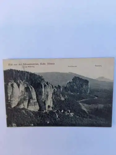 Blick von den Schrammsteinen 40123 GR