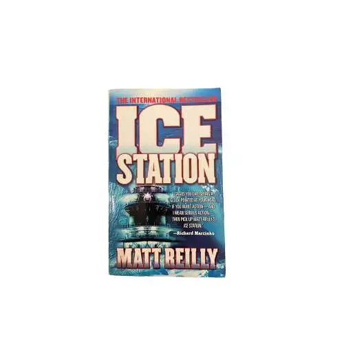 3492 Matt Reilly ICE STATION +Abb ST. Martin's Paperbacks