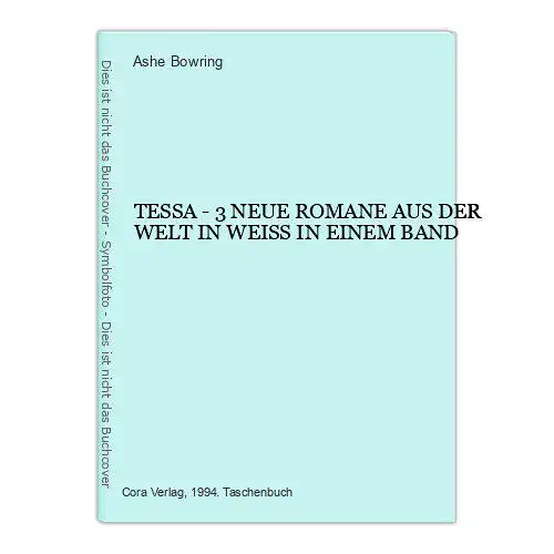 828 Mary, Jenny, Marion Bowring, Ashe, Lennox TESSA - 3 NEUE ROMANE