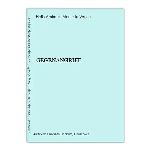 1718 Hello Amboss GEGENANGRIFF HC Kriminalroman Unterhaltungsroman