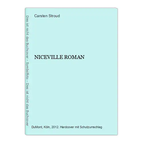 3139 Carsten Stroud NICEVILLE ROMAN HC Dumont Buchverlag