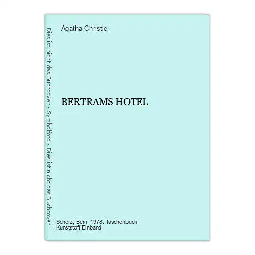 3542 Agatha Christie BERTRAMS HOTEL +Abb