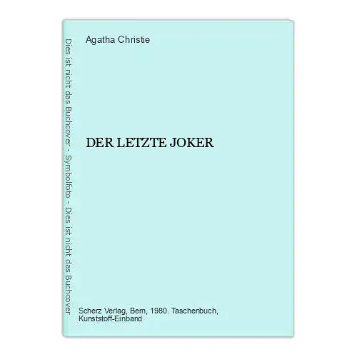 Agatha Christie DER LETZTE JOKER Scherz Klassik +Abb