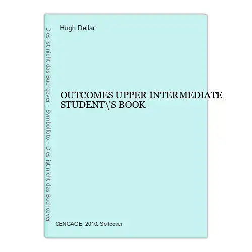 6773 Hugh Dellar OUTCOMES UPPER INTERMEDIATE STUDENT'S BOOK +Abb