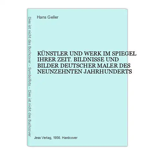 4208 Hans Geller: Künstler und Werk im Spiegel ihrer Zeit