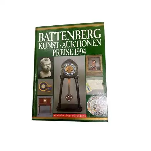 9188 AUKTIONSKATALOG BATTENBERG KUNST, AUKTIONEN, PREISE 1994/95 HC +Abb