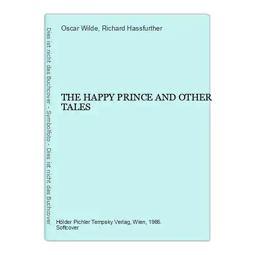 6089 Oscar Wilde THE HAPPY PRINCE AND OTHER TALES Englische Bücherei