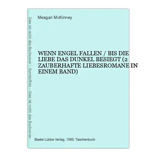 4389 McKinney WENN ENGEL FALLEN/BIS DIE LIEBE DAS DUNKEL BESIEGT 2 ROMANE 1 BAND