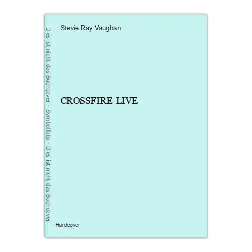 3422 Stevie Ray Vaughan CROSSFIRE-LIVE HC DVD English