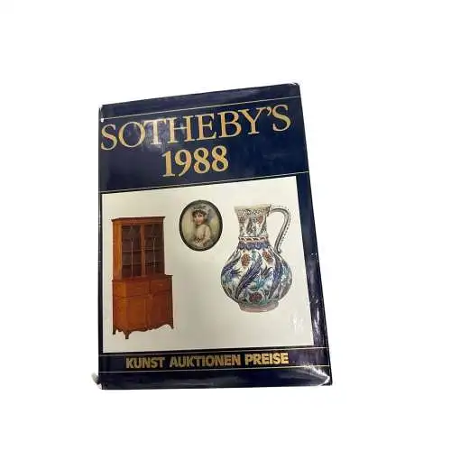 9445 Vanessa Brett SOTHEBY'S EDITION 1988. KUNST, AUKTIONEN, PREISE HC +Abb