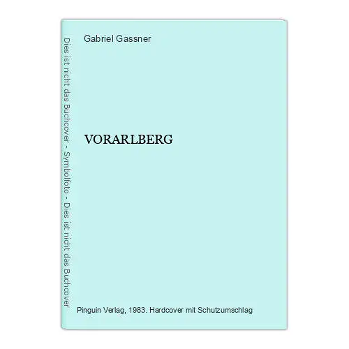 162 AA Gabriel Gassner VORARLBERG HC +Abb SEHR GUTER ZUSTAND!