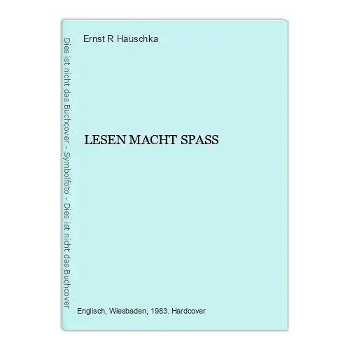 9013 LESEN MACHT SPASS HC