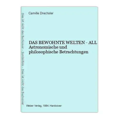 809 Camille, Rudolph Flammarion, Dr. Drechsler DAS BEWOHNTE WELTEN - ALL