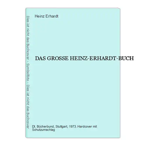 7710 Heinz Erhardt DAS GROSSE HEINZ-ERHARDT-BUCH HC +Illus