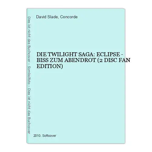 3767 DIE TWILIGHT SAGA: ECLIPSE - BISS ZUM ABENDROT +Abb