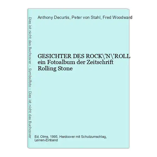 9457 Anthony Decurtis GESICHTER DES ROCK'N'ROLL ein Fotoalbum der Zeitschrift