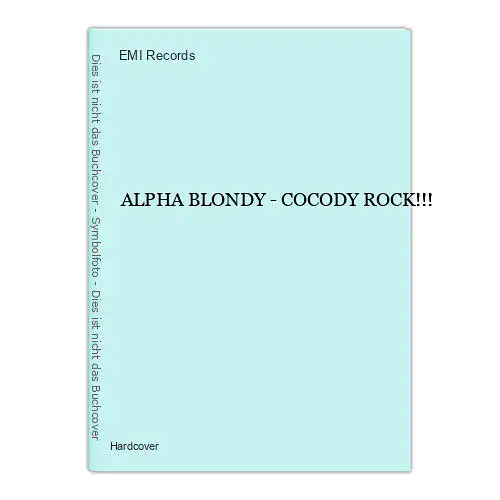 1541 EMI Records ALPHA BLONDY - COCODY ROCK!!! HC 6 SONGS