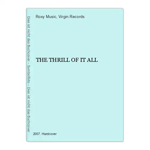 3520 Roxy Music THE THRILL OF IT ALL HC Virgin Records