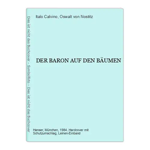 9259 Italo Calvino DER BARON AUF DEN BÄUMEN HC ExLibris