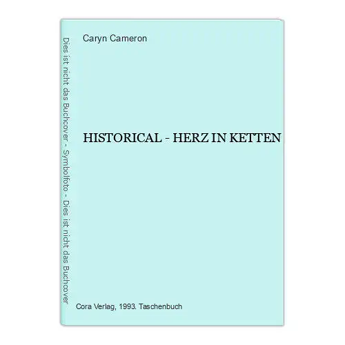 806 Caryn Cameron HISTORICAL - HERZ IN KETTEN HISTORISCHER ROMAN