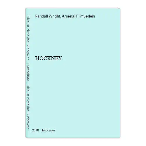 3770 Randall Wright HOCKNEY HC +Abb Arsenal Filmverleih