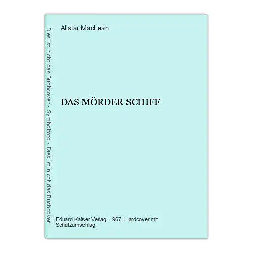 1219 Alistar MacLean DAS MÖRDER SCHIFF HC KRIMI ABENTEUER