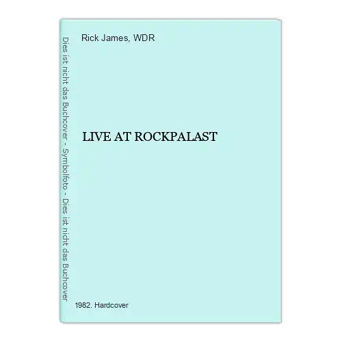 3086 Rick James LIVE AT ROCKPALAST HC +Abb WDR Studio Hamburg