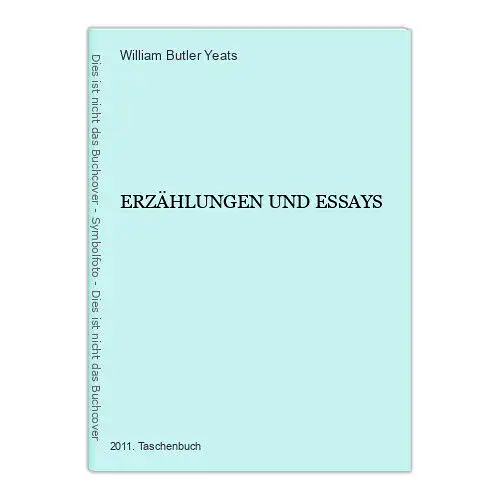 346 William Butler Yeats ERZÄHLUNGEN UND ESSAYS SEHR GUTER ZUSTAND!