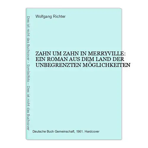 4110 Richter ZAHN UM ZAHN IN MERRYVILLE E. ROMAN AUS D. LAND D. UNBEGR MÖGLICHK