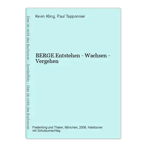 7750 Kevin Kling BERGE Entstehen - Wachsen - Vergehen HC