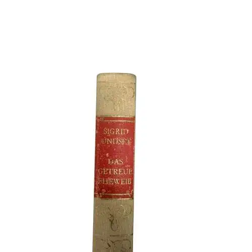 7771 Sigrid Undset DAS GETREUE EHEWEIB Roman HC