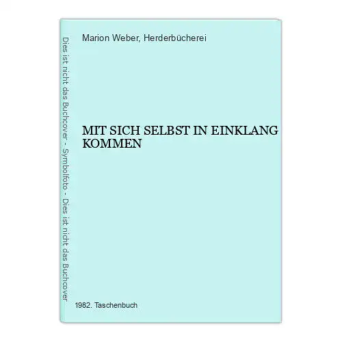 1671 Marion Weber MIT SICH SELBST IN EINKLANG KOMMEN