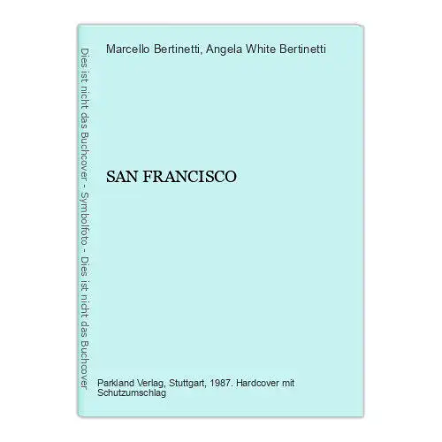 3116 Marcello & Angela Bertinetti SAN FRANCISCO HC +Abb