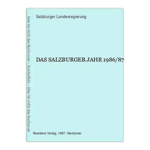 4714 DAS SALZBURGER JAHR 1967 - 1968 HC KULTURCHRONIKEN. Hg. Salzburger Landesre