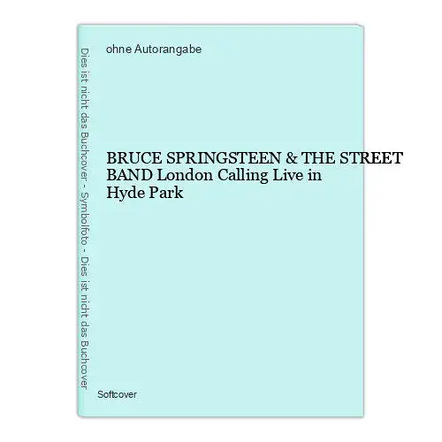 671 BRUCE SPRINGSTEEN & THE STREET BAND London Calling Live in Hyde Park